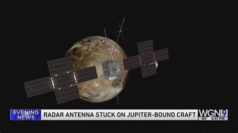 Key radar antenna stuck on Europe’s Jupiter-bound spacecraft